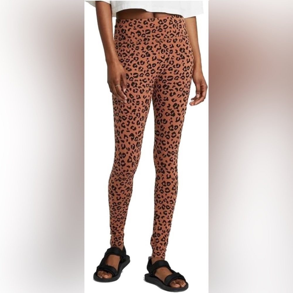 💥 2/$15!! High-Waist Wild Fable Leopard Print Leggings | Street to Lounge - Picture 2 of 7